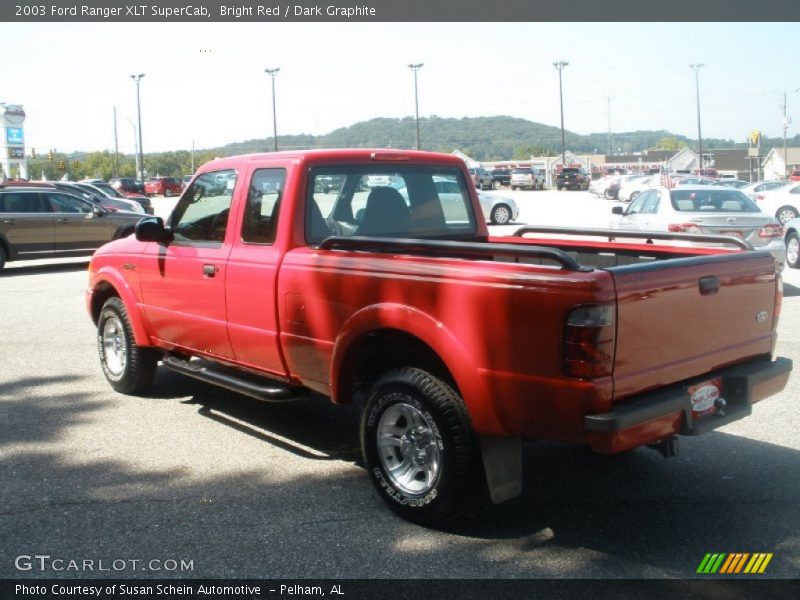 Bright Red / Dark Graphite 2003 Ford Ranger XLT SuperCab