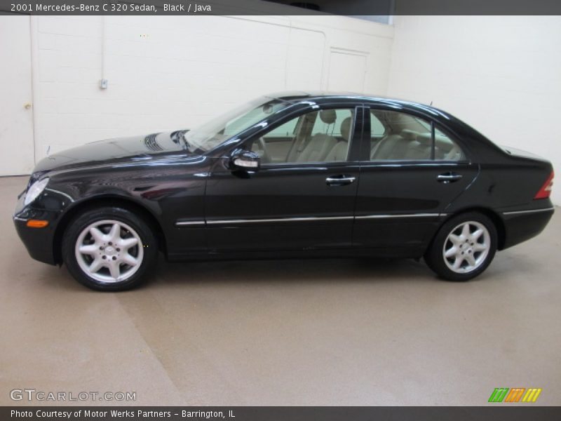 Black / Java 2001 Mercedes-Benz C 320 Sedan