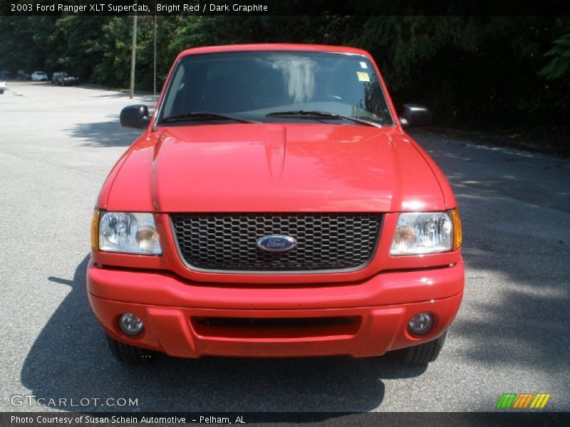 Bright Red / Dark Graphite 2003 Ford Ranger XLT SuperCab