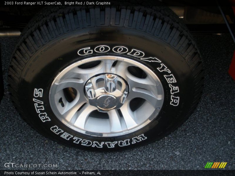 Bright Red / Dark Graphite 2003 Ford Ranger XLT SuperCab