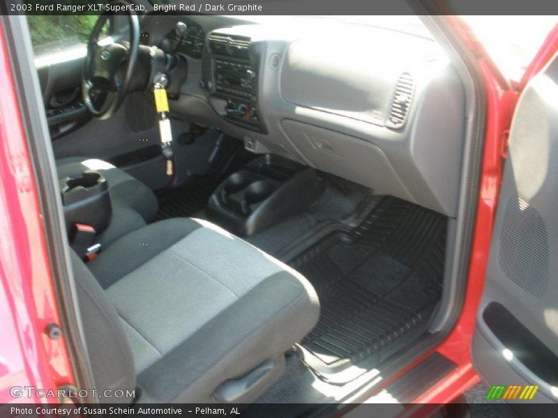 Bright Red / Dark Graphite 2003 Ford Ranger XLT SuperCab
