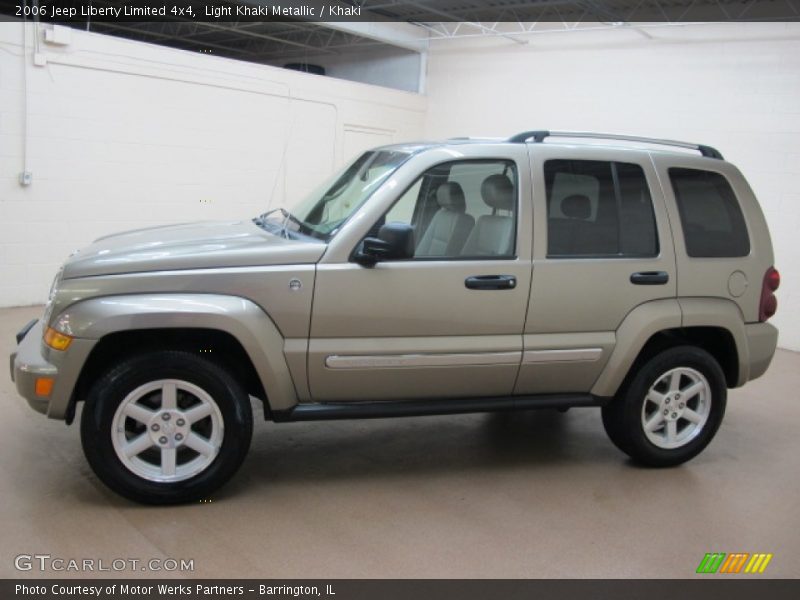 Light Khaki Metallic / Khaki 2006 Jeep Liberty Limited 4x4