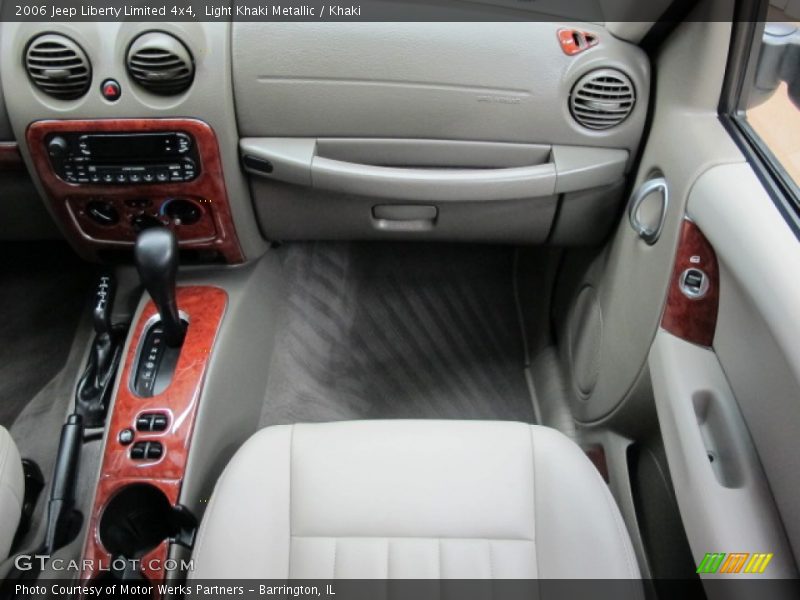 Light Khaki Metallic / Khaki 2006 Jeep Liberty Limited 4x4