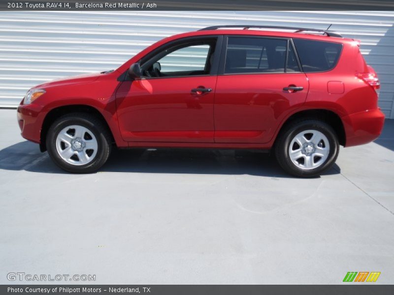 Barcelona Red Metallic / Ash 2012 Toyota RAV4 I4