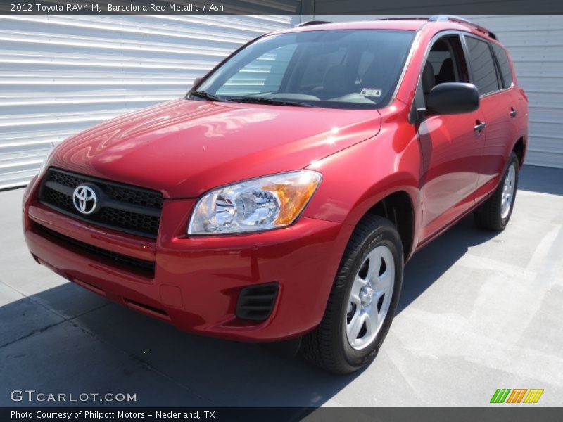 Barcelona Red Metallic / Ash 2012 Toyota RAV4 I4