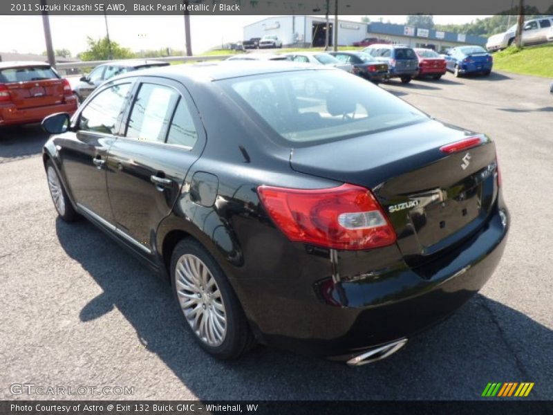 Black Pearl Metallic / Black 2011 Suzuki Kizashi SE AWD