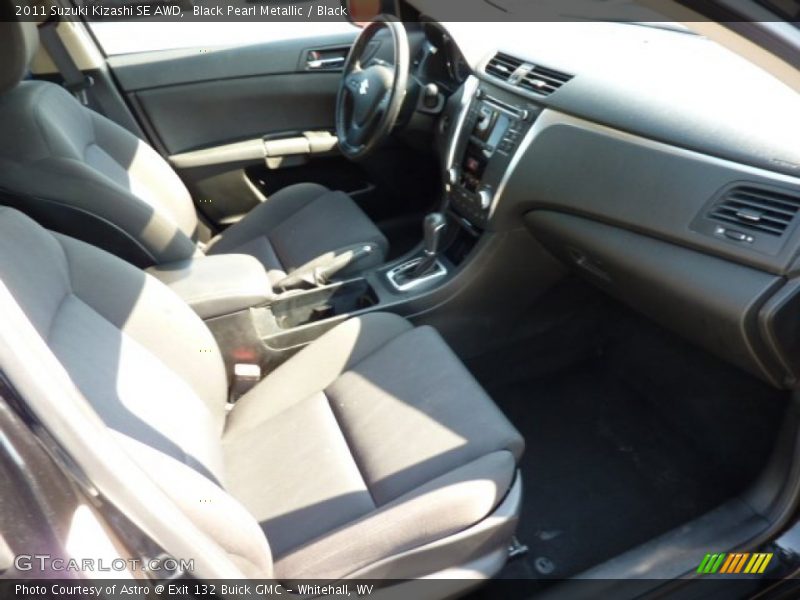 Black Pearl Metallic / Black 2011 Suzuki Kizashi SE AWD