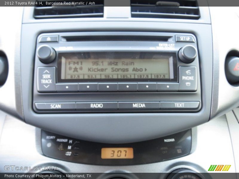 Barcelona Red Metallic / Ash 2012 Toyota RAV4 I4