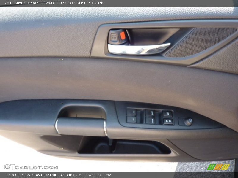 Black Pearl Metallic / Black 2011 Suzuki Kizashi SE AWD