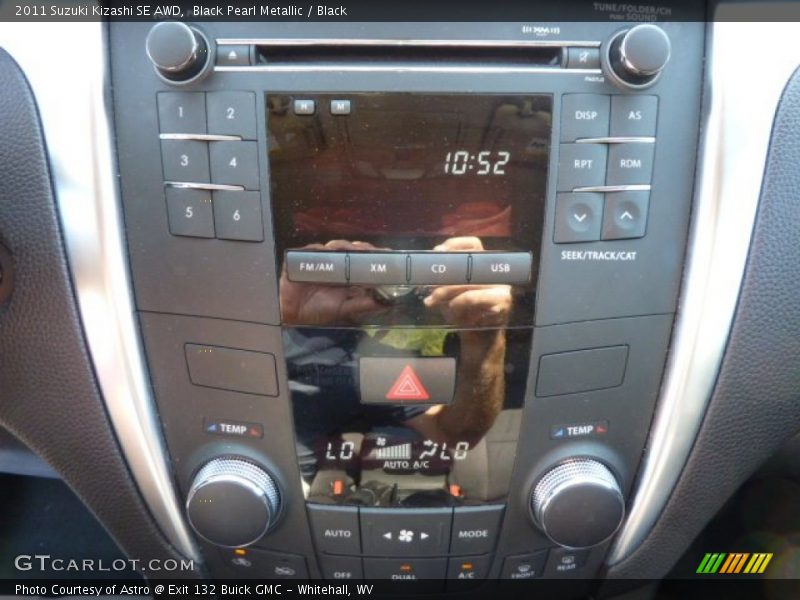 Black Pearl Metallic / Black 2011 Suzuki Kizashi SE AWD