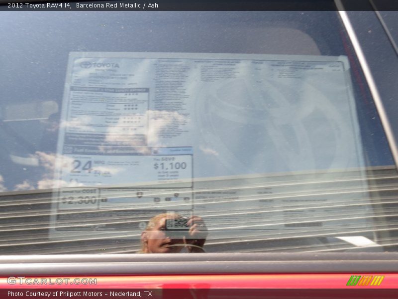 Barcelona Red Metallic / Ash 2012 Toyota RAV4 I4