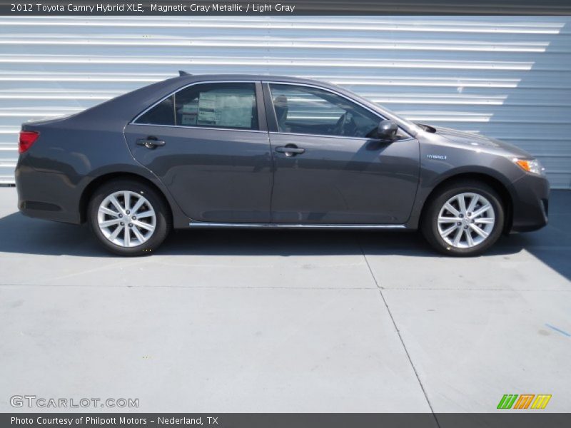 Magnetic Gray Metallic / Light Gray 2012 Toyota Camry Hybrid XLE