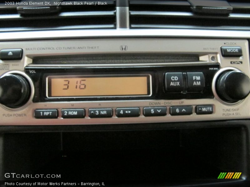 Nighthawk Black Pearl / Black 2003 Honda Element DX