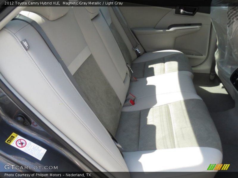Magnetic Gray Metallic / Light Gray 2012 Toyota Camry Hybrid XLE