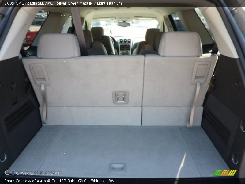 Silver Green Metallic / Light Titanium 2009 GMC Acadia SLE AWD