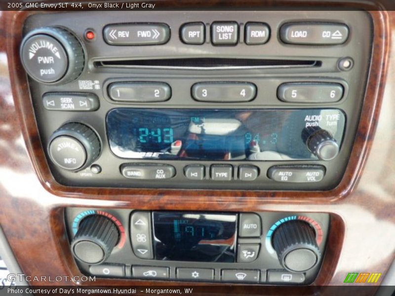 Onyx Black / Light Gray 2005 GMC Envoy SLT 4x4