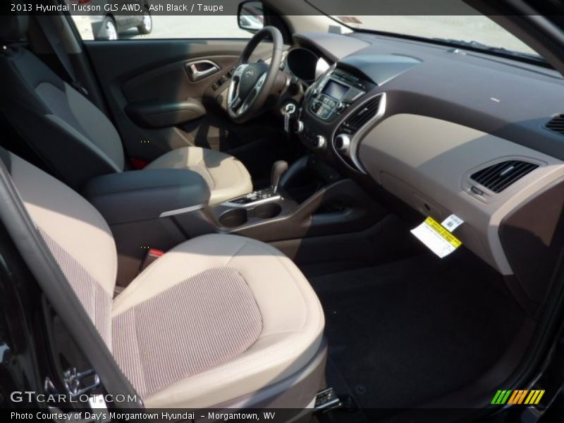 Ash Black / Taupe 2013 Hyundai Tucson GLS AWD