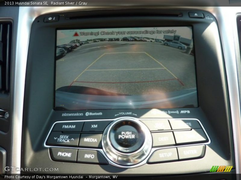 Radiant Silver / Gray 2013 Hyundai Sonata SE