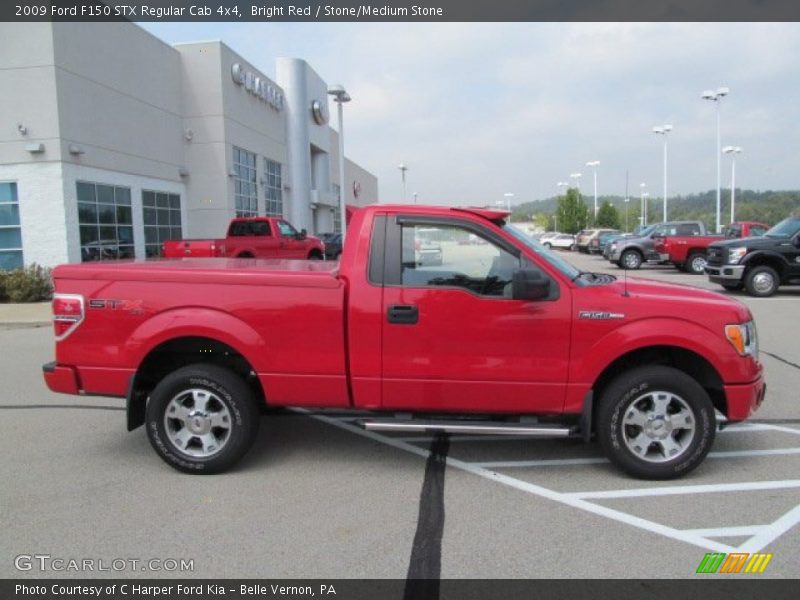  2009 F150 STX Regular Cab 4x4 Bright Red