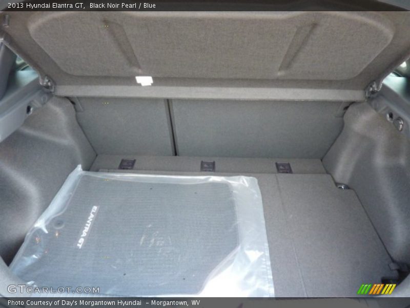 Black Noir Pearl / Blue 2013 Hyundai Elantra GT