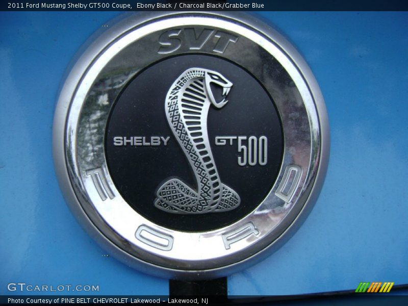  2011 Mustang Shelby GT500 Coupe Logo