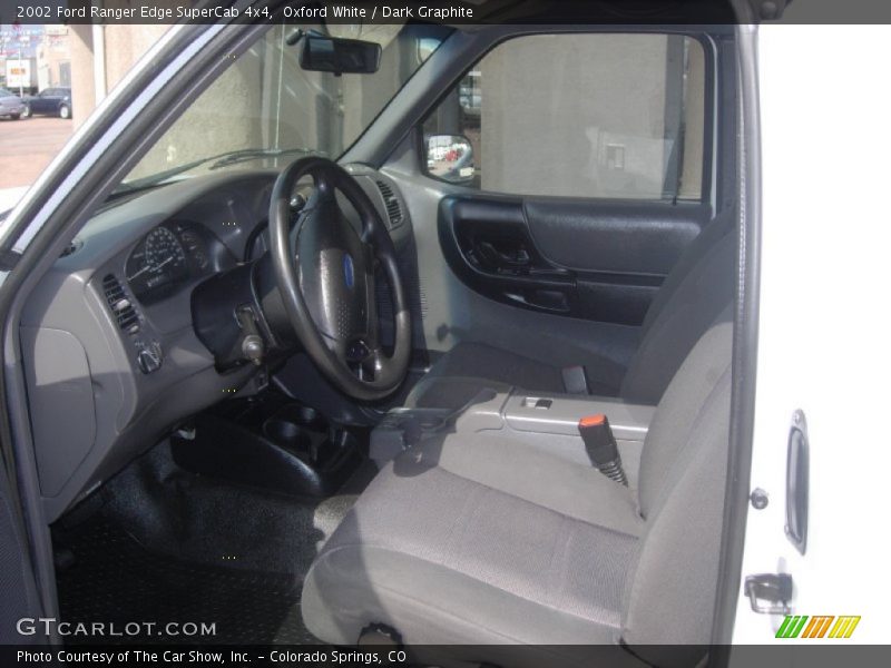 Oxford White / Dark Graphite 2002 Ford Ranger Edge SuperCab 4x4