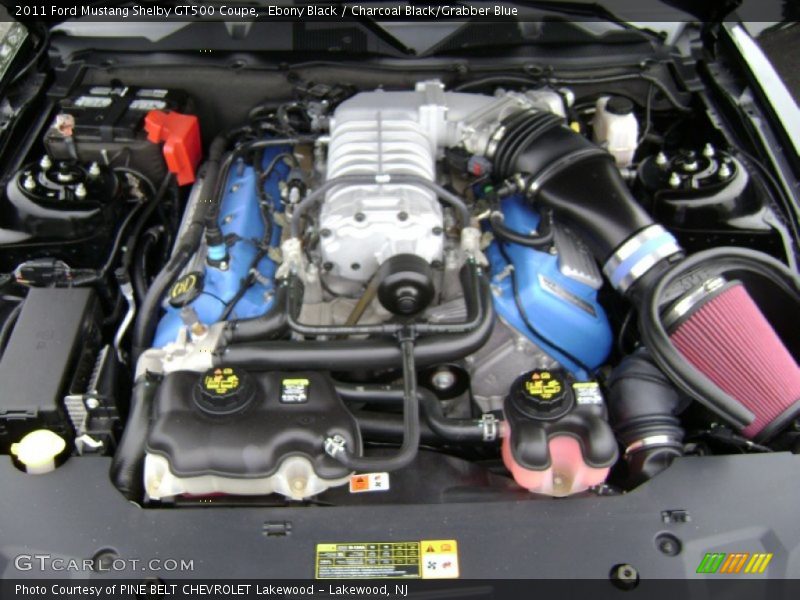  2011 Mustang Shelby GT500 Coupe Engine - 5.4 Liter SVT Supercharged DOHC 32-Valve V8
