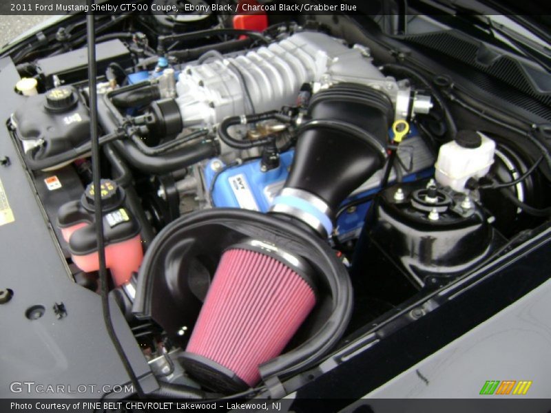  2011 Mustang Shelby GT500 Coupe Engine - 5.4 Liter SVT Supercharged DOHC 32-Valve V8