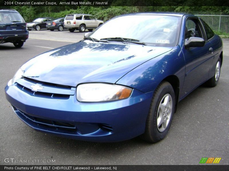 Arrival Blue Metallic / Neutral 2004 Chevrolet Cavalier Coupe