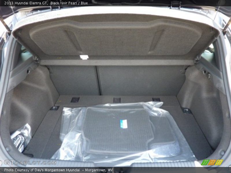 Black Noir Pearl / Blue 2013 Hyundai Elantra GT