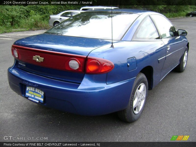 Arrival Blue Metallic / Neutral 2004 Chevrolet Cavalier Coupe