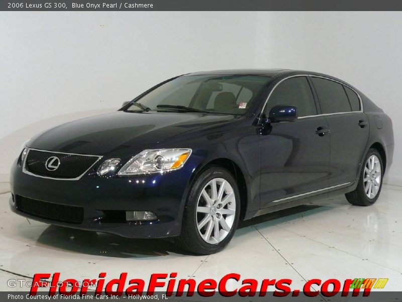 Blue Onyx Pearl / Cashmere 2006 Lexus GS 300