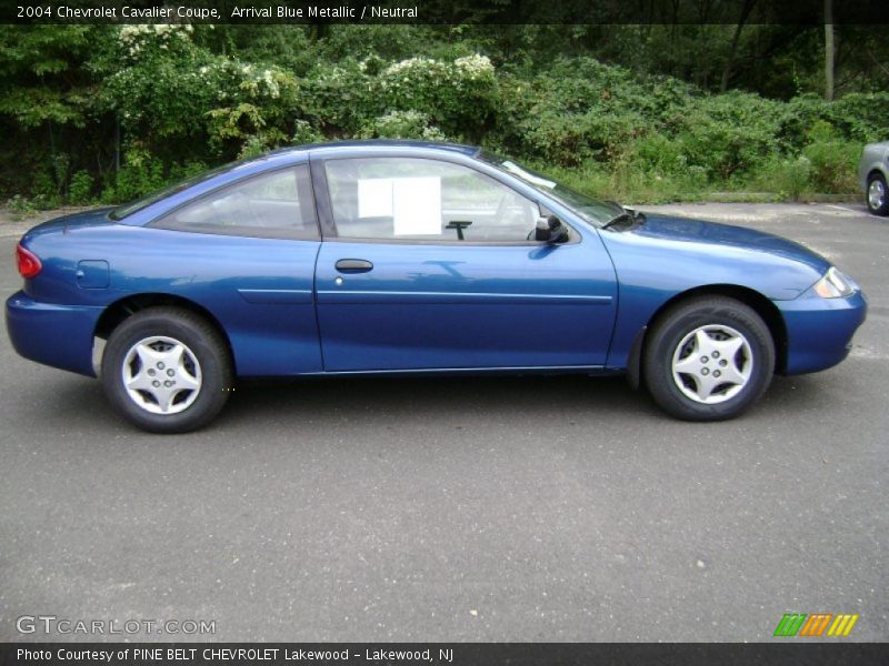 Arrival Blue Metallic / Neutral 2004 Chevrolet Cavalier Coupe