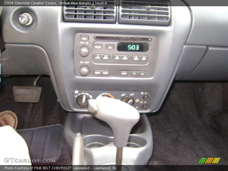Arrival Blue Metallic / Neutral 2004 Chevrolet Cavalier Coupe