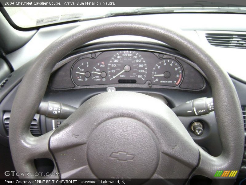 Arrival Blue Metallic / Neutral 2004 Chevrolet Cavalier Coupe