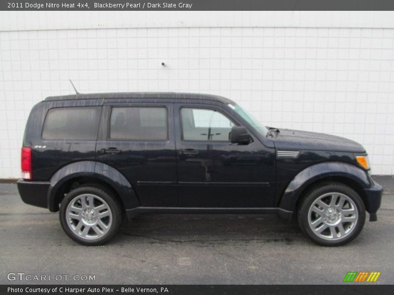 Blackberry Pearl / Dark Slate Gray 2011 Dodge Nitro Heat 4x4