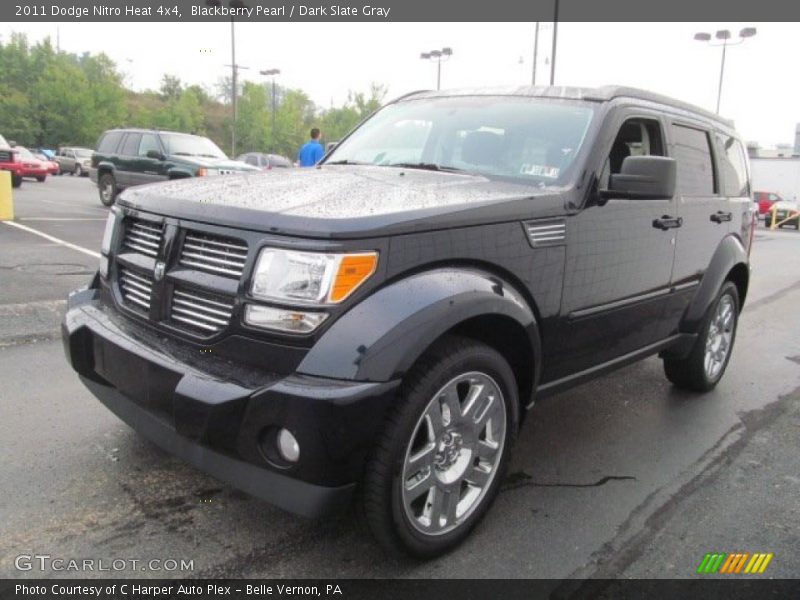 Blackberry Pearl / Dark Slate Gray 2011 Dodge Nitro Heat 4x4