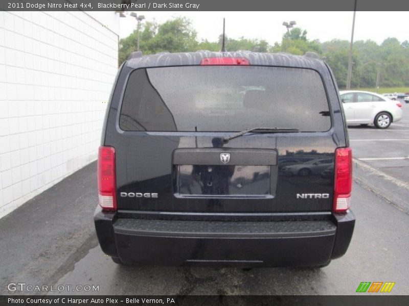 Blackberry Pearl / Dark Slate Gray 2011 Dodge Nitro Heat 4x4