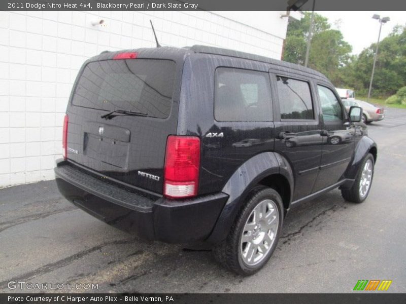 Blackberry Pearl / Dark Slate Gray 2011 Dodge Nitro Heat 4x4