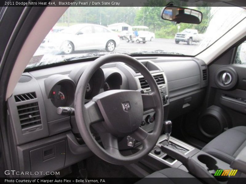 Blackberry Pearl / Dark Slate Gray 2011 Dodge Nitro Heat 4x4