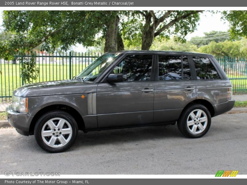 Bonatti Grey Metallic / Charcoal/Jet 2005 Land Rover Range Rover HSE