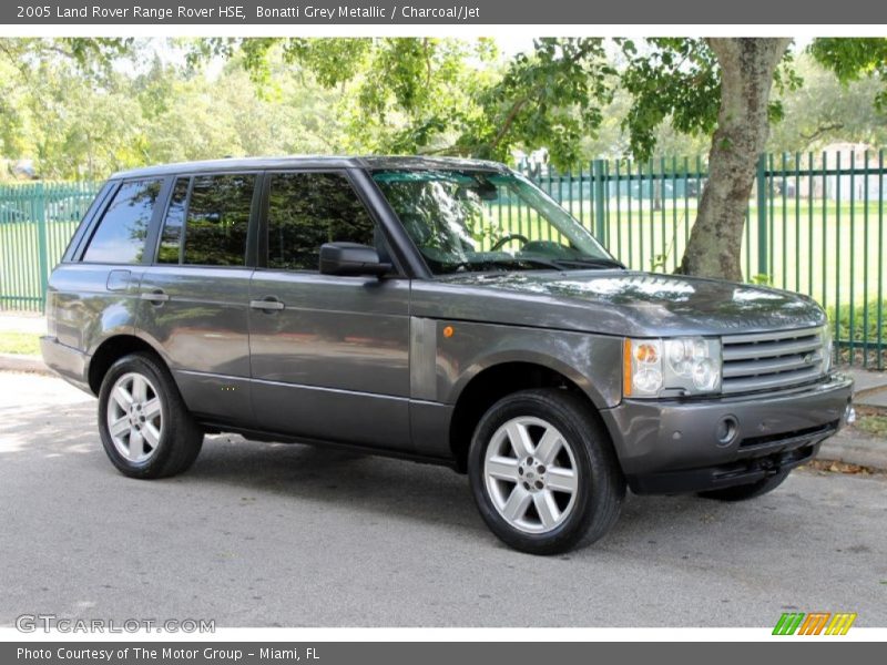 Bonatti Grey Metallic / Charcoal/Jet 2005 Land Rover Range Rover HSE