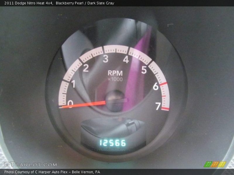 Blackberry Pearl / Dark Slate Gray 2011 Dodge Nitro Heat 4x4