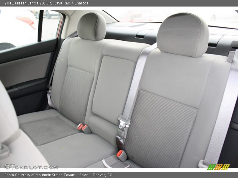 Lava Red / Charcoal 2011 Nissan Sentra 2.0 SR