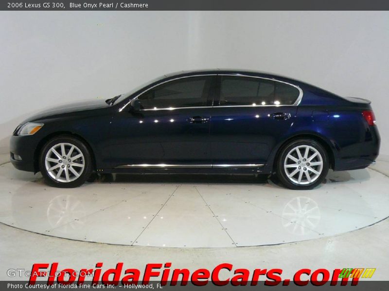 Blue Onyx Pearl / Cashmere 2006 Lexus GS 300