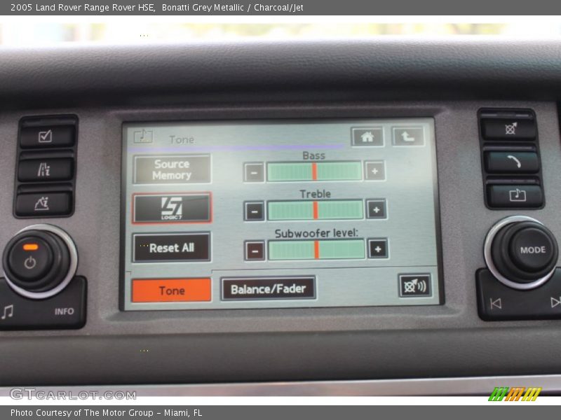 Bonatti Grey Metallic / Charcoal/Jet 2005 Land Rover Range Rover HSE