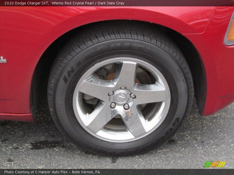 Inferno Red Crystal Pearl / Dark Slate Gray 2010 Dodge Charger SXT