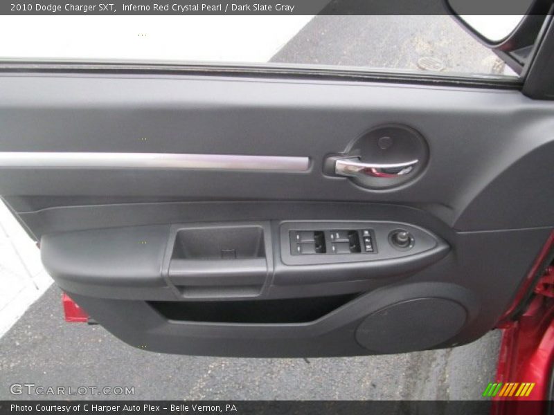 Inferno Red Crystal Pearl / Dark Slate Gray 2010 Dodge Charger SXT