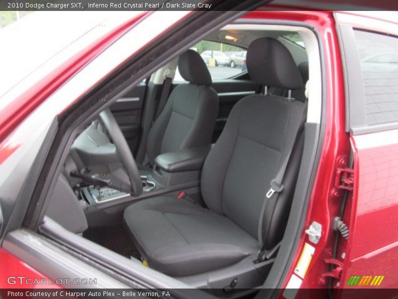 Inferno Red Crystal Pearl / Dark Slate Gray 2010 Dodge Charger SXT