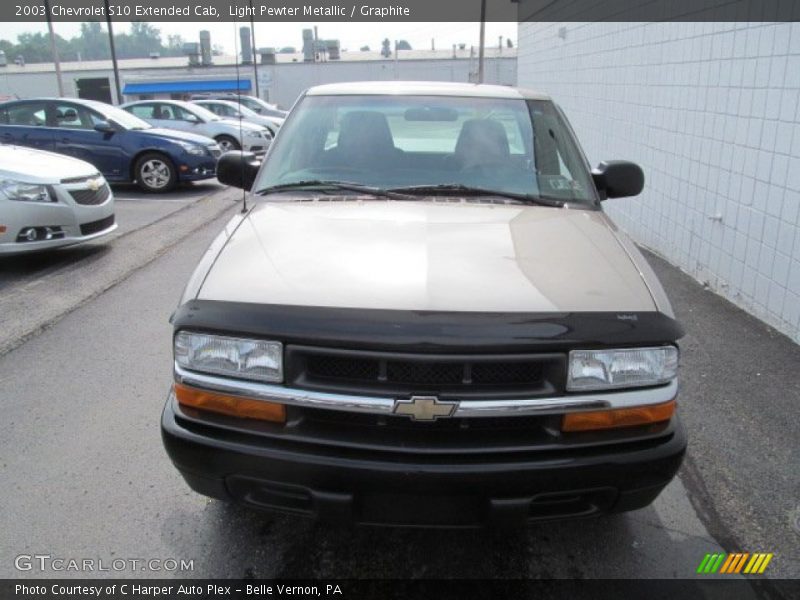Light Pewter Metallic / Graphite 2003 Chevrolet S10 Extended Cab